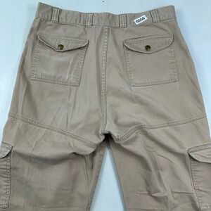 VTG 80s Fieldmaster Cargo Pants Mens 33x34 Beige‎ Relaxed Fit High Rise Utility